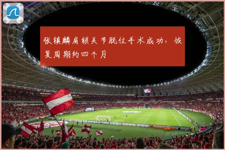 张镇麟肩锁关节脱位手术成功,恢复周期约四个月